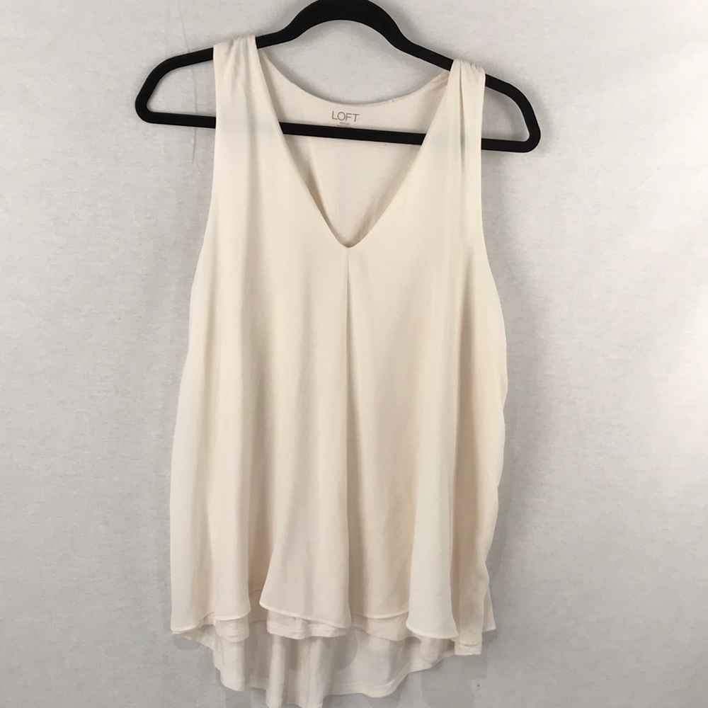 Loft large v neck draped